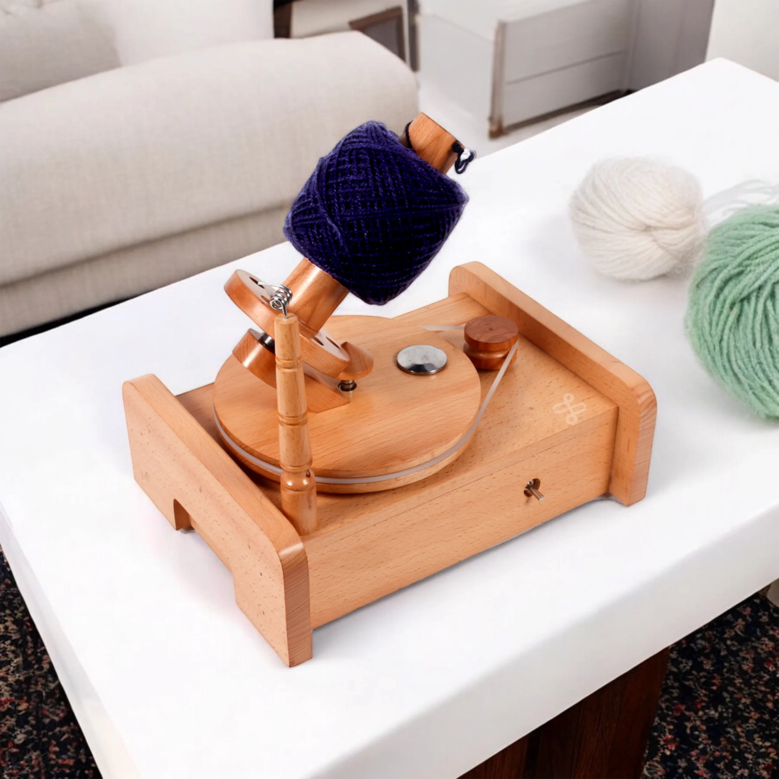 wooden electric yarn winder