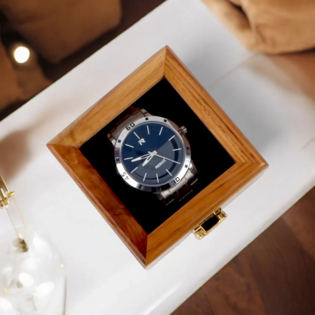 wooden watch box for men